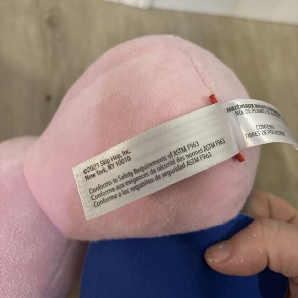 Skip Hop Zoo Baby Plush Stuffed Animal, Butterfly - Picture 7 of 9